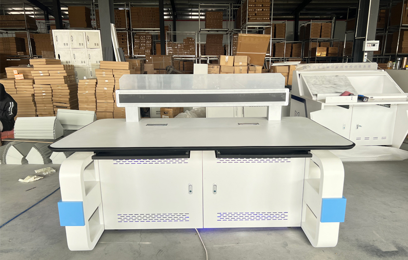 【玖胜机柜】北京某水利中心定制款操作台上线!