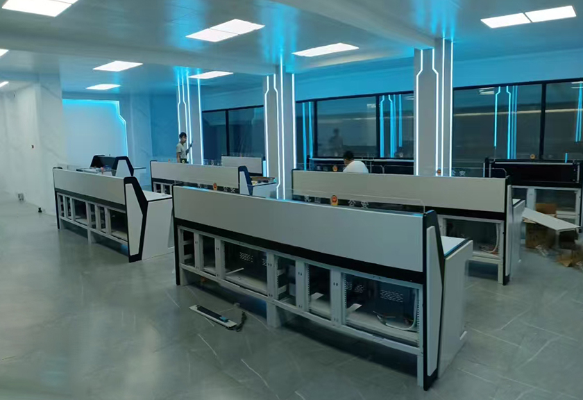 【玖胜机柜】乳山公安操作台案例展示！